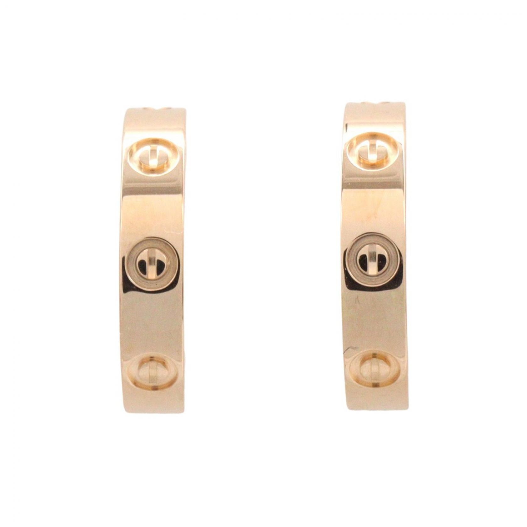 カルティエ CARTIER ベヒ-ラブ ピアス スモール ピアス ジュエリー K18PG(ピンクゴールド) レディース ゴールド系 B8029000 【中古】