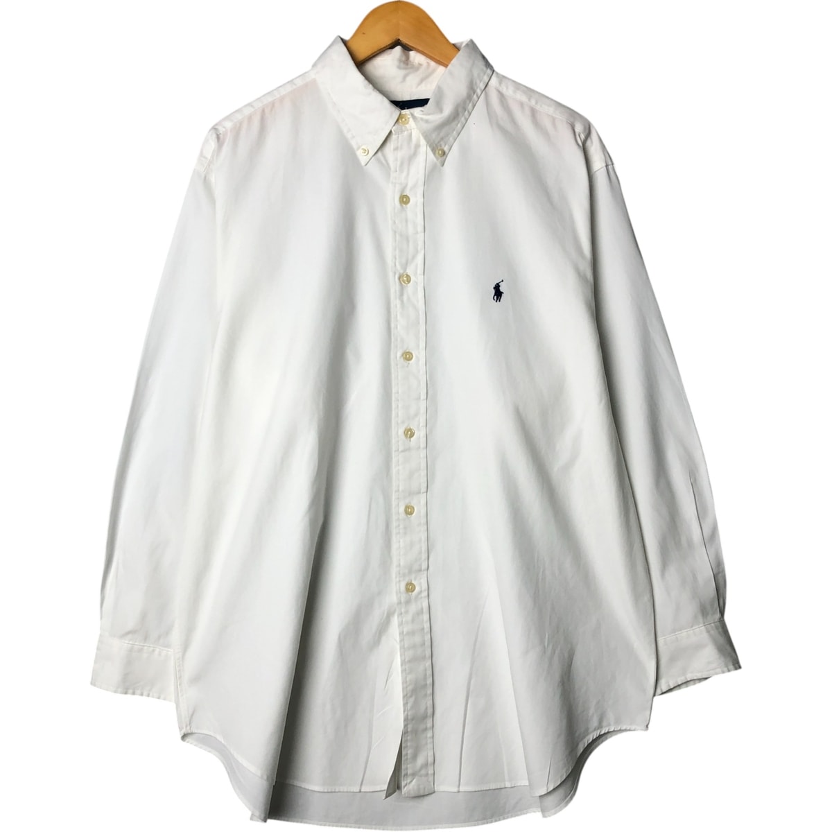 古着 ラルフローレン Ralph Lauren CLASSIC FIT 長袖 ボタンダウンシャツ メンズXL相当/eaa583788