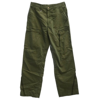 SOPHNET. ソフネット パンツ SOPH-45034 玉虫色 ririジップ 裾ジップ カーゴパンツ グリーン系 M【中古】