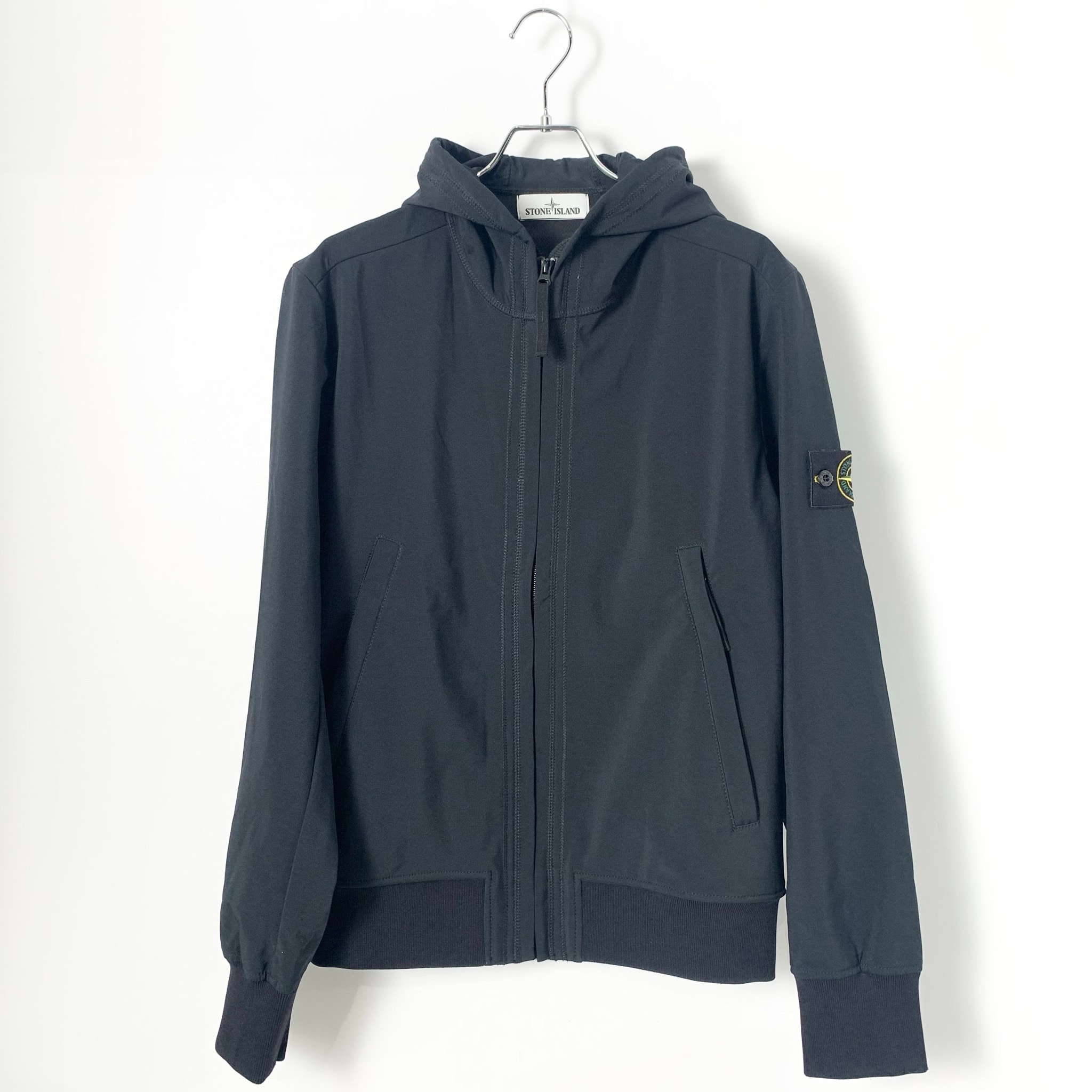 STONE ISLAND LIGHT SOFT SHELL-R  Black