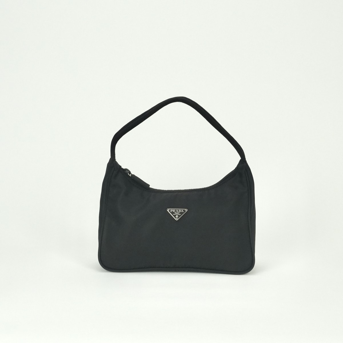 プラダ PRADA PRADA テスート バッグ トートバッグ ナイロン ブラック Black 黒 シルバー金具 ハンドバッグ