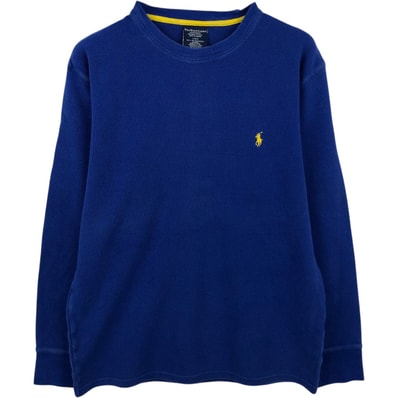 古着 ラルフローレン Ralph Lauren Polo Ralph Lauren SLEEP WEAR サーマルロンT ワッフル メンズL相当/eaa662139