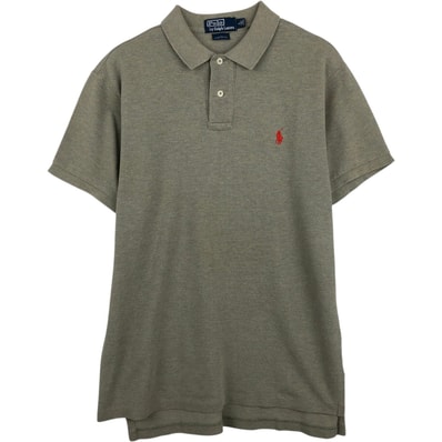 古着 ラルフローレン Ralph Lauren POLO by Ralph Lauren CUSTOM FIT 半袖 ポロシャツ メンズL相当/eaa623029