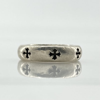 CHROME HEARTS(クロムハーツ) NEGATIVE CH PLUS ネガティブCHプラス Sv925 リング・指輪 7.84g