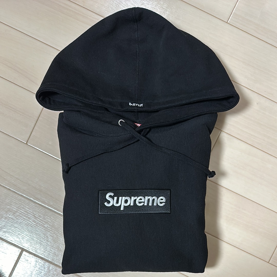 Supreme Box Logo Hooded Sweatshirt "Black" (24FW)