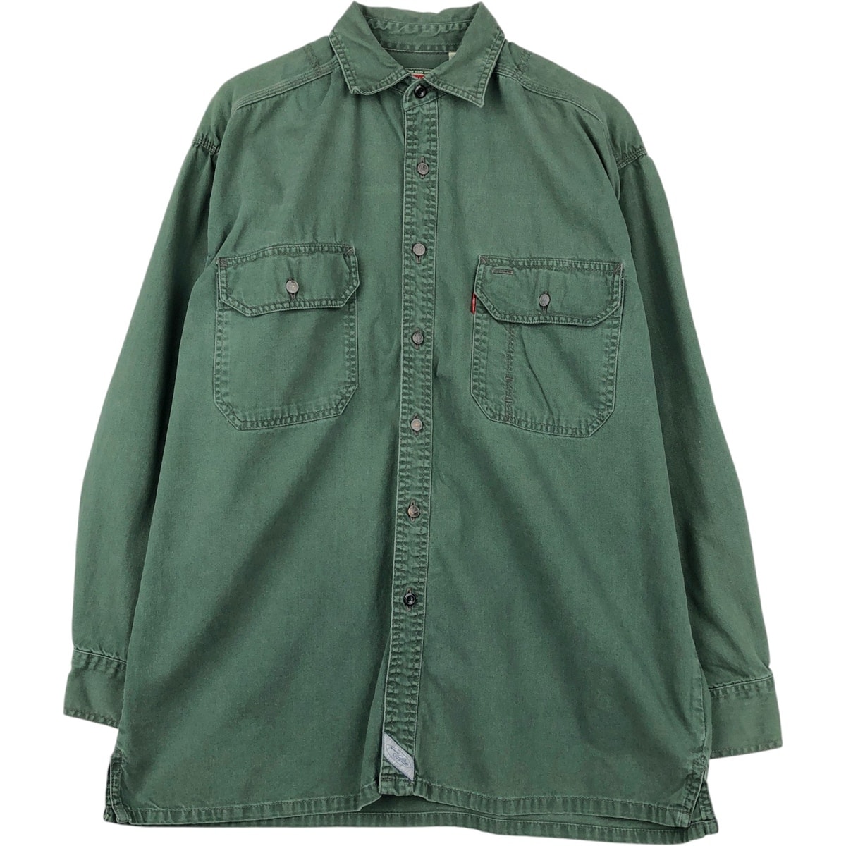 古着 90年代 リーバイス Levi's 長袖 デニムシャツ メンズM相当 ヴィンテージ/eaa646498