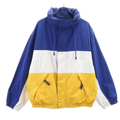 NAUTICA ノーティカ 90s リバーシブル オールド ジャケット S ネイビー系