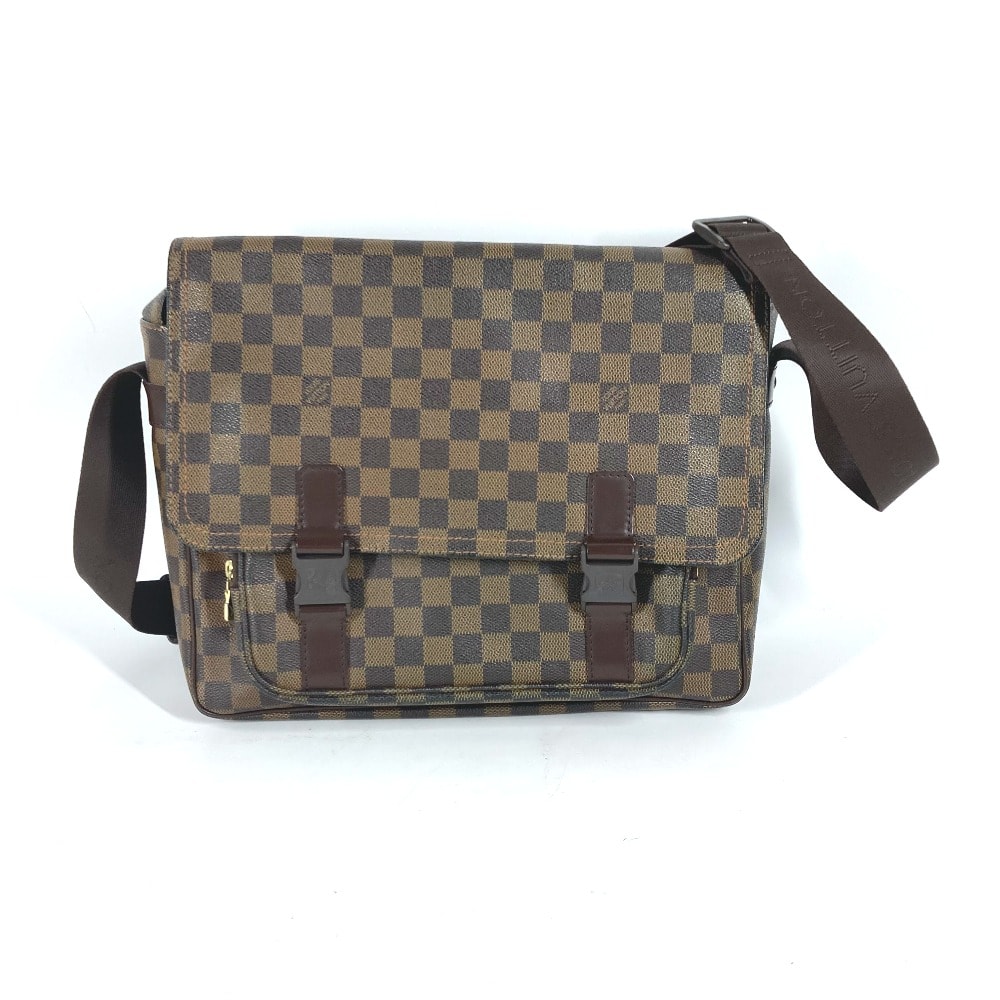 ルイヴィトン LOUIS VUITTON メッセンジャー メルヴィール N51125 ダミエ カバン メッセンジャーバッグ 斜め掛け ショルダーバッグ ダミエキャンバス エベヌ ブラウン