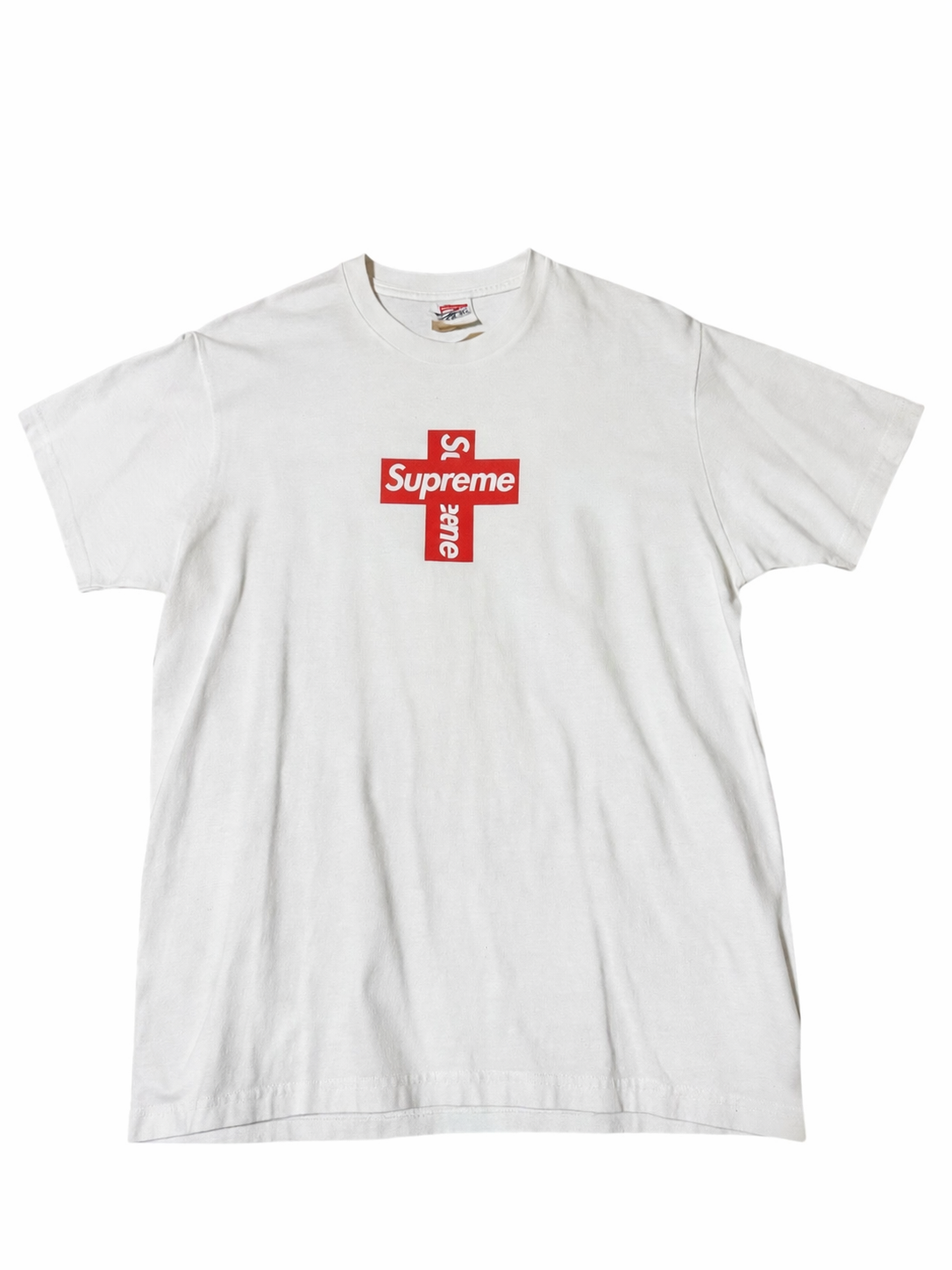 Supreme Cross Box Logo Tee "White"