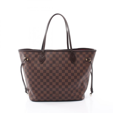 ルイ・ヴィトン LOUIS VUITTON ネヴァーフルMM ダミエエベヌ トートバッグ バッグ PVCコーティングキャンバス レザー レディース ブラウン系 N51105 【中古】