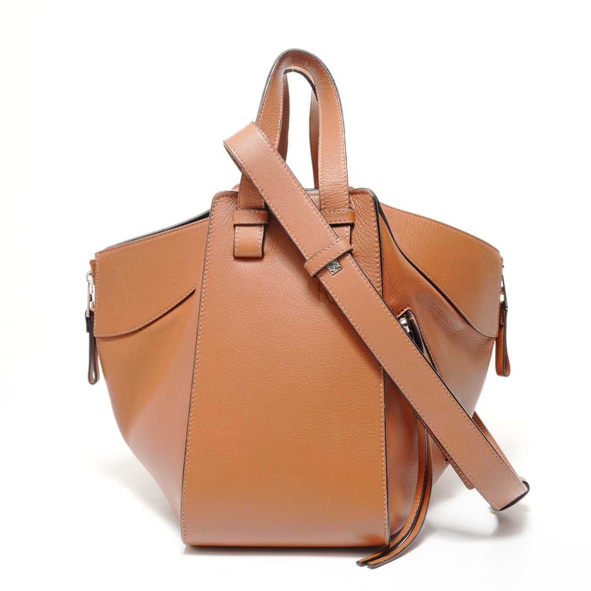 ロエベ LOEWE ハンモック アナグラム 2WAY レザー ハンドバッグ【中古】