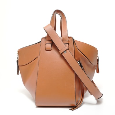 ロエベ LOEWE ハンモック アナグラム 2WAY レザー ハンドバッグ【中古】