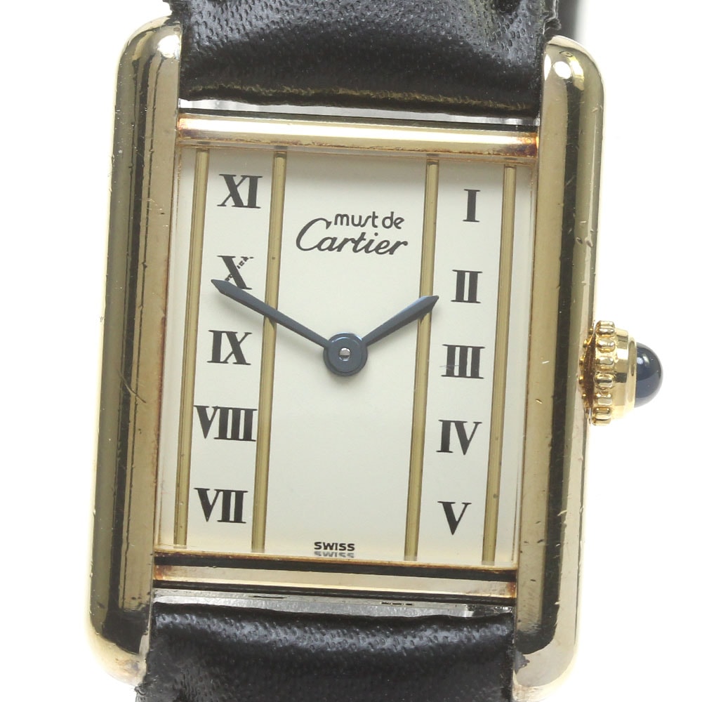 カルティエ マストタンクSM W1003053 レディース 【中古】