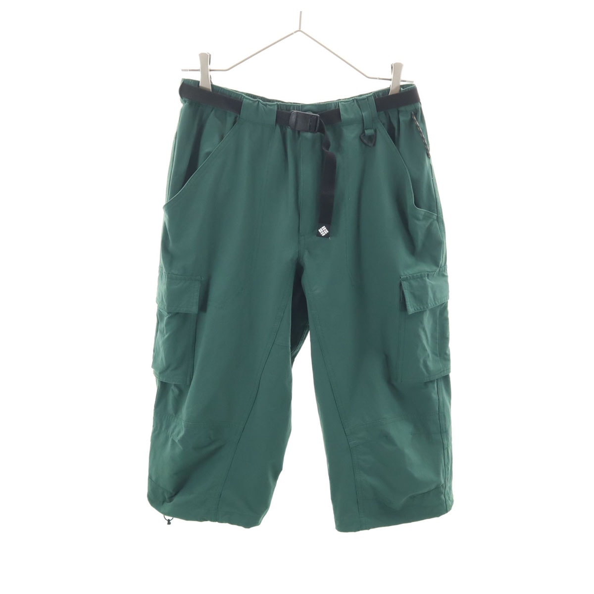 Columbia コロンビア クロップド カーゴパンツ M グリーン アウトドア