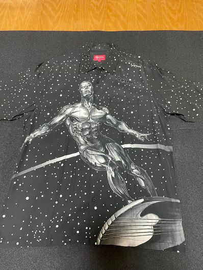 Supreme Silver Surfer S/S Shirt "Black"