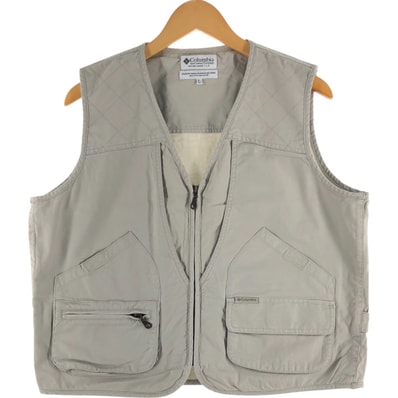 古着 90~00年代 コロンビア Columbia ハンティングベスト メンズL相当/eaa555385