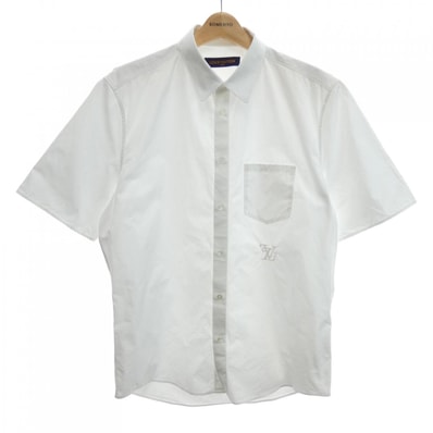 ルイヴィトン LOUIS VUITTON エンブロイダリーLVスクエアードレギュラーショートスリーブシャツ HJS09WNLZ NIGO S/Sシャツ