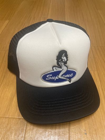 Supreme Pin Up Mesh Back 5-Panel "Black"