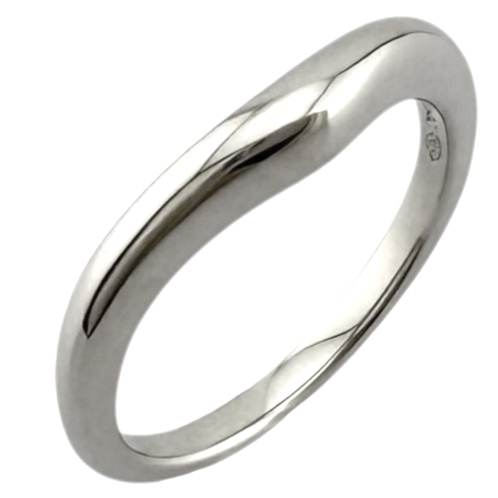 ブルガリ フェディ ウェディング リング 指輪 7号 Pt950プラチナ レディース BVLGARI  中古