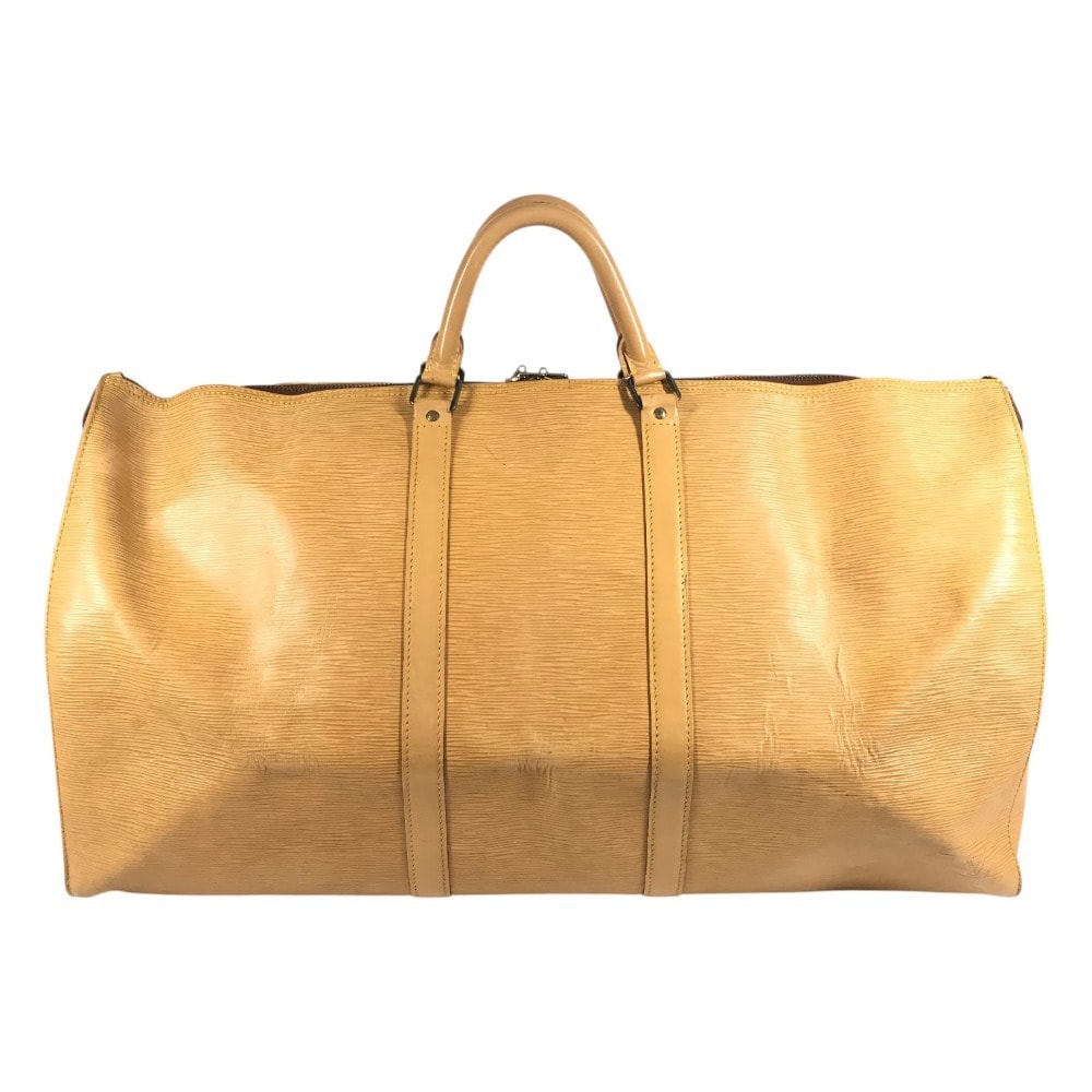 ルイヴィトン LOUIS VUITTON キーポル60 キーポル 60 M42946 エピ カバン 旅行バッグ トラベルバッグ ハンドバッグ ボストンバッグ エピレザー ウィニペグベージュ ベージュ