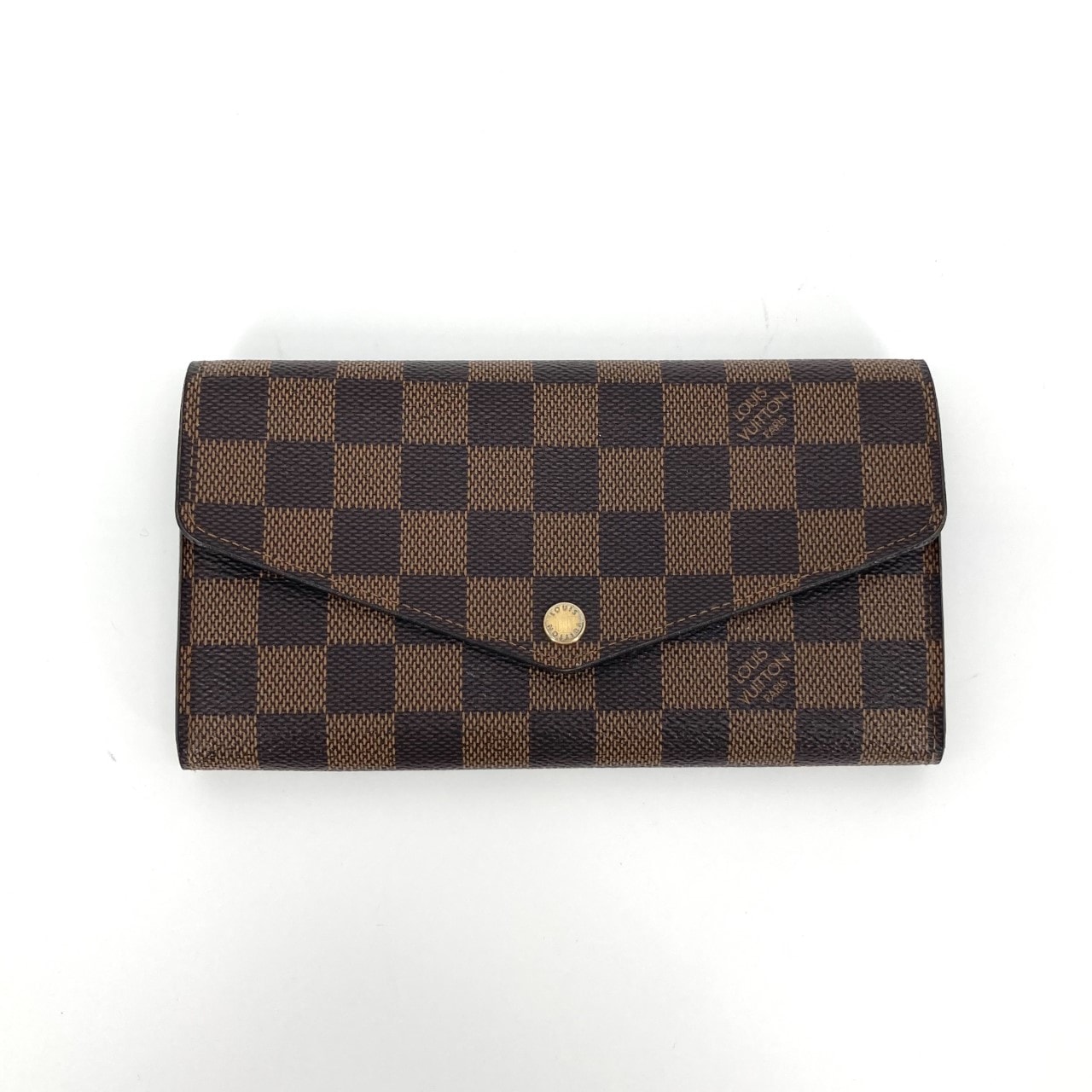 LOUIS VUITTON(ルイ・ヴィトン) ダミエ エベヌ ポルトフォイユ・サラ 長財布 ブラウン