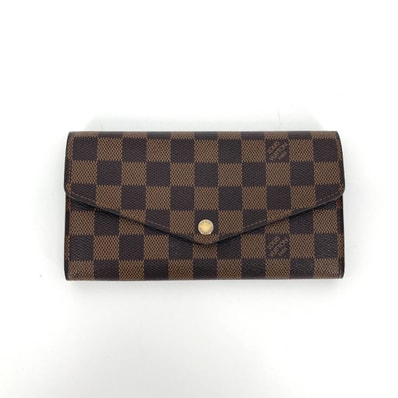 LOUIS VUITTON(ルイ・ヴィトン) ダミエ エベヌ ポルトフォイユ・サラ 長財布 ブラウン