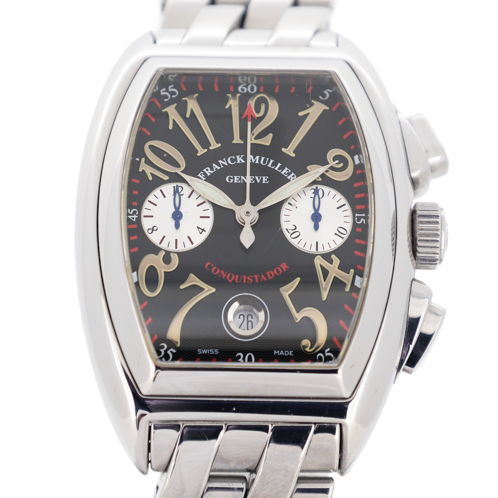 FRANCK MULLER フランクミュラー コンキスタドール クロノ 8002CC メンズ 腕時計