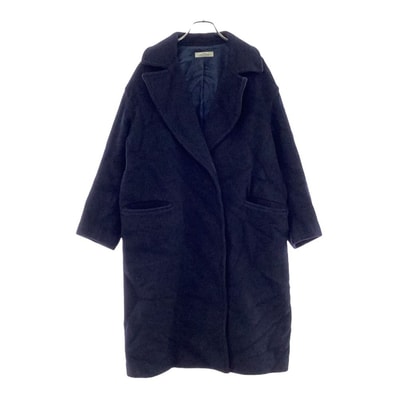 JOURNAL STANDARD relume ジャーナルスタンダードレリューム ウールブレンド チェスターコート 36 ネイビー