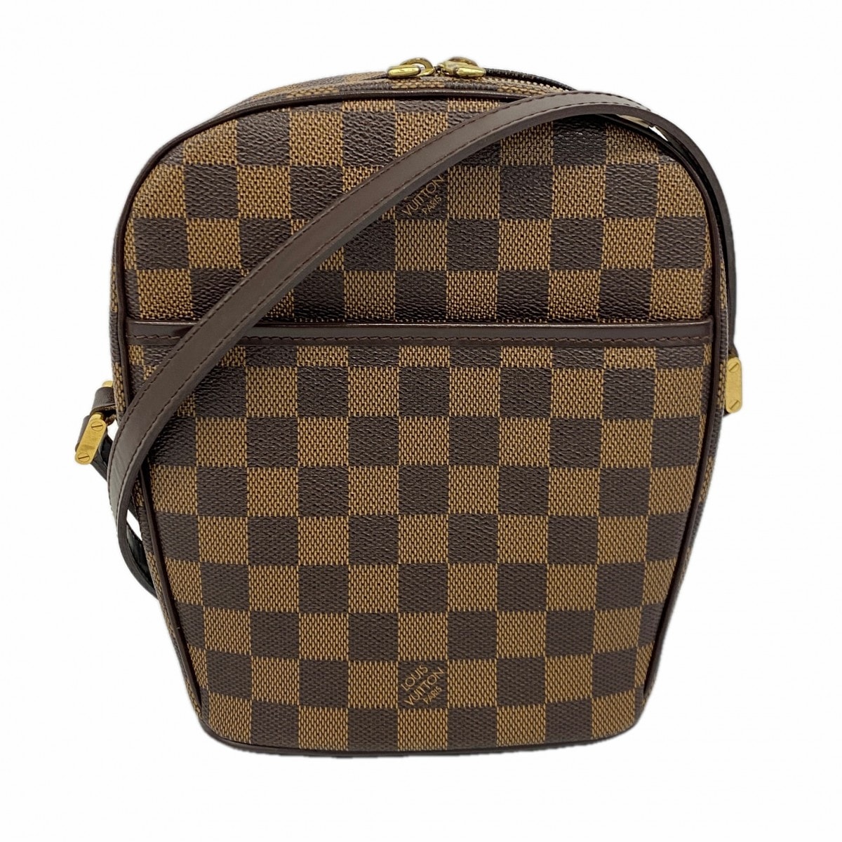 【6da0083】ルイヴィトン ショルダーバッグ ダミエ イパネマPM N51294 エベヌ【中古】レディース