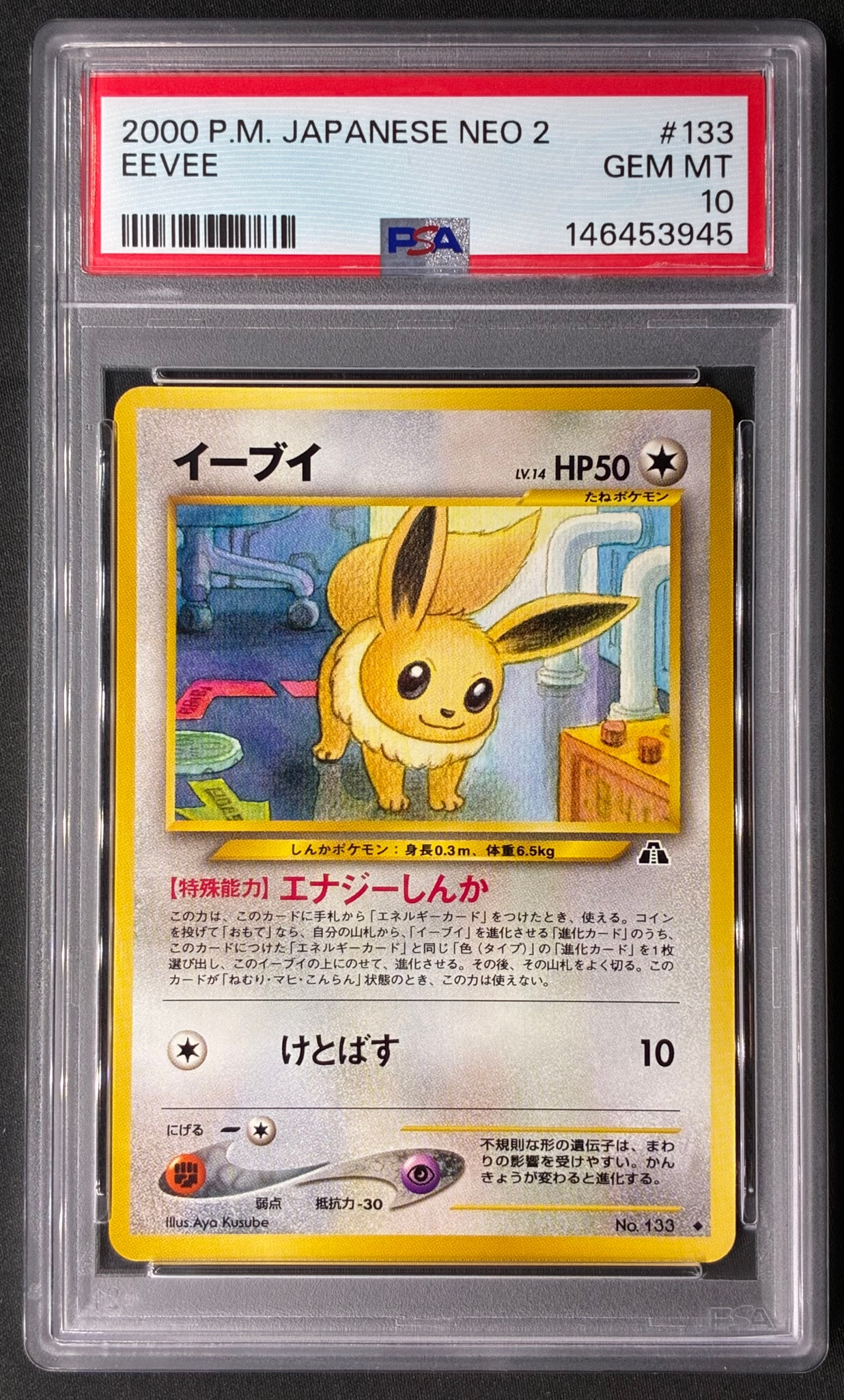 イーブイ ◇ : 旧裏 [neo2 No.133](ポケモンカード☆neo 拡張パック