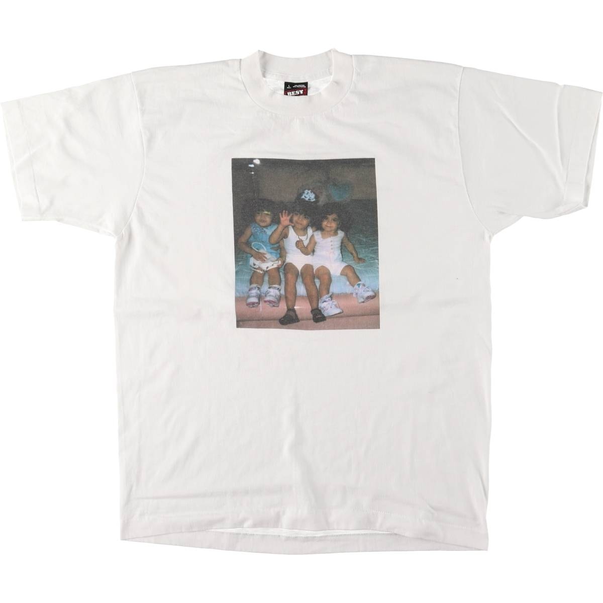 古着 90年代 フルーツオブザルーム FRUIT OF THE LOOM BEST フォトTシャツ USA製 メンズL相当 ヴィンテージ/eaa542419