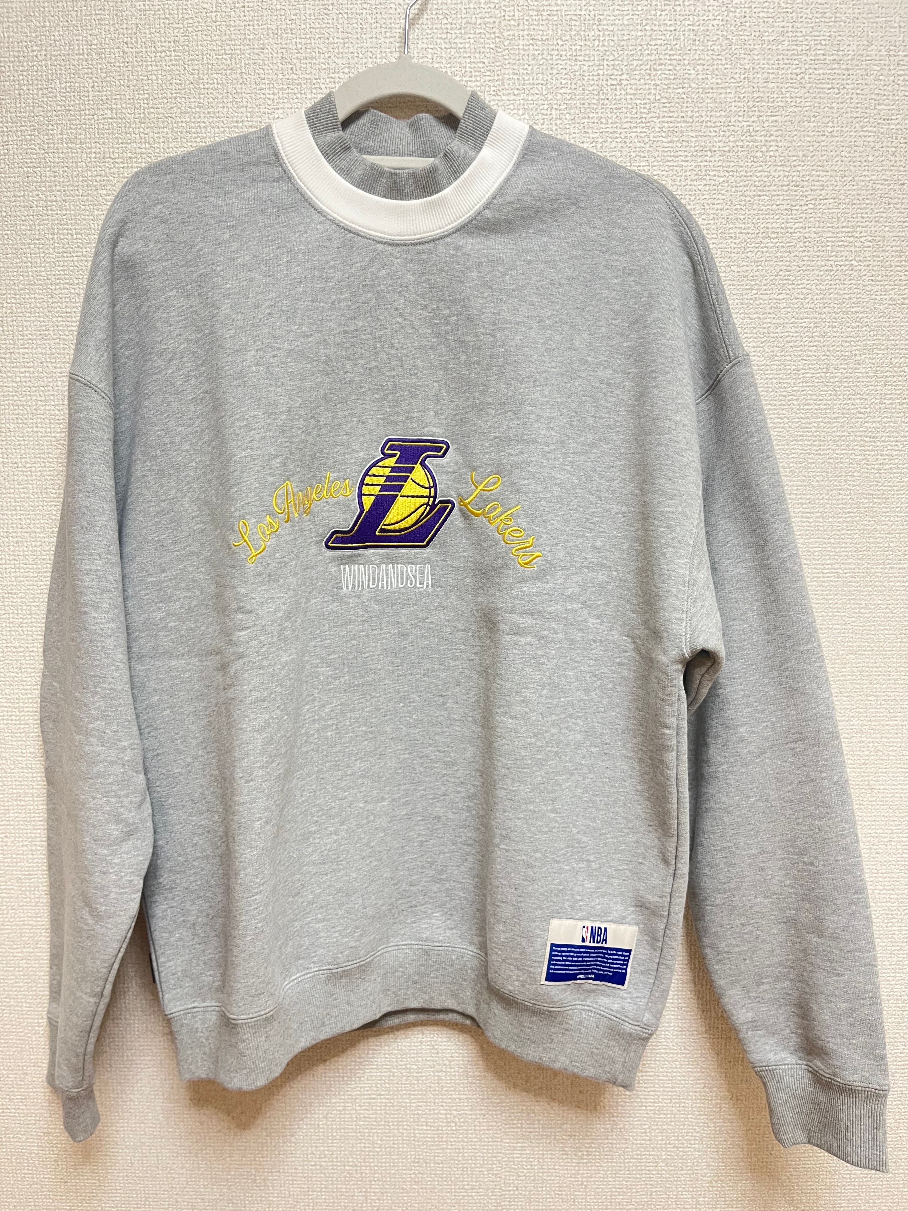 ウィンダンシー x NBA ダブル ネック スウェット シャツ "ロサンゼルス レイカーズ"