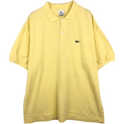 古着 ラコステ LACOSTE フランス企画 半袖 ポロシャツ 8 メンズXXL相当/eaa623037