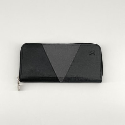 LOUIS VUITTON(ルイ・ヴィトン) タイガ ヴェルティカル M30731 長財布 ブラック×グレー