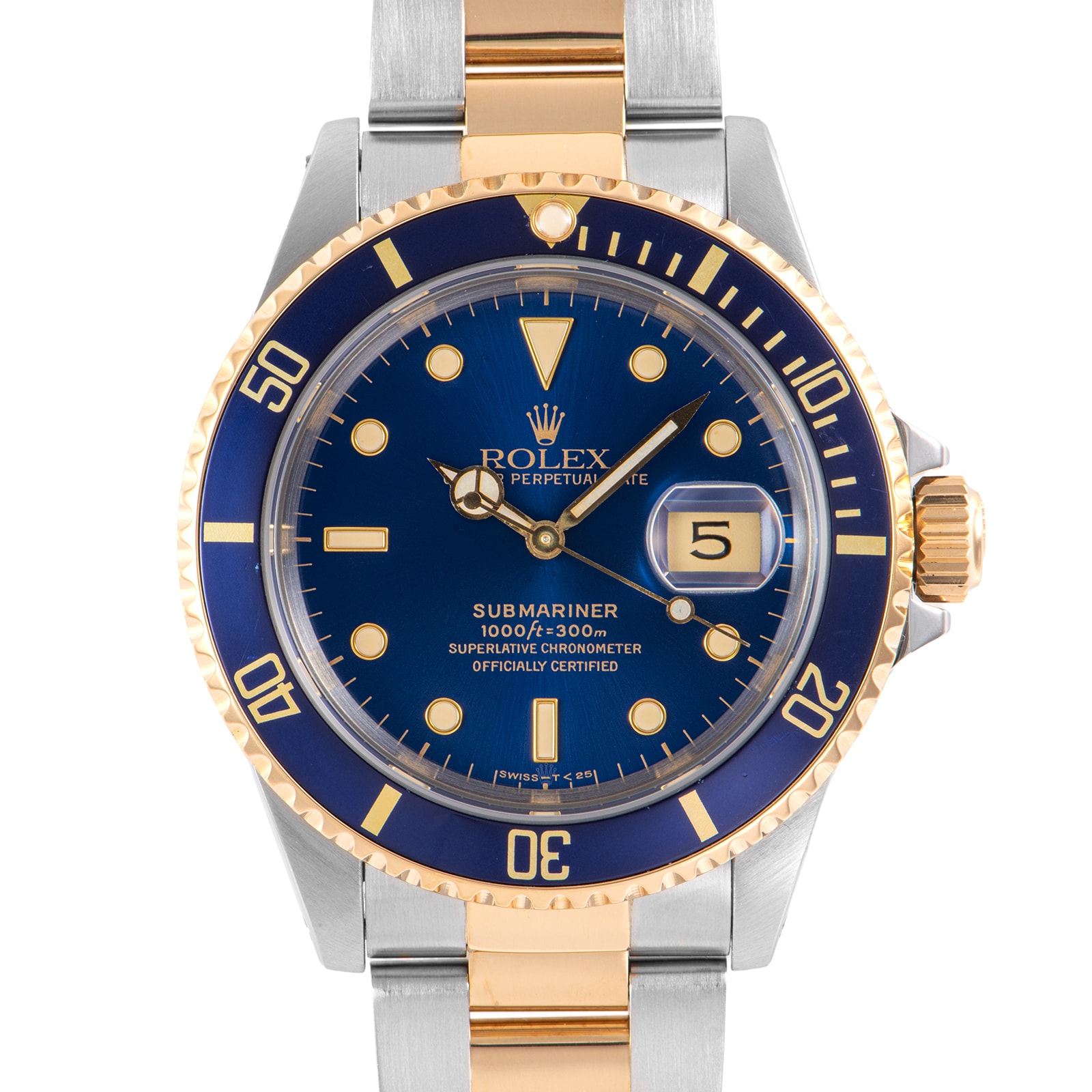 ROLEX ロレックス サブマリーナデイト 16613 N番 Tritium SS/YG【中古】