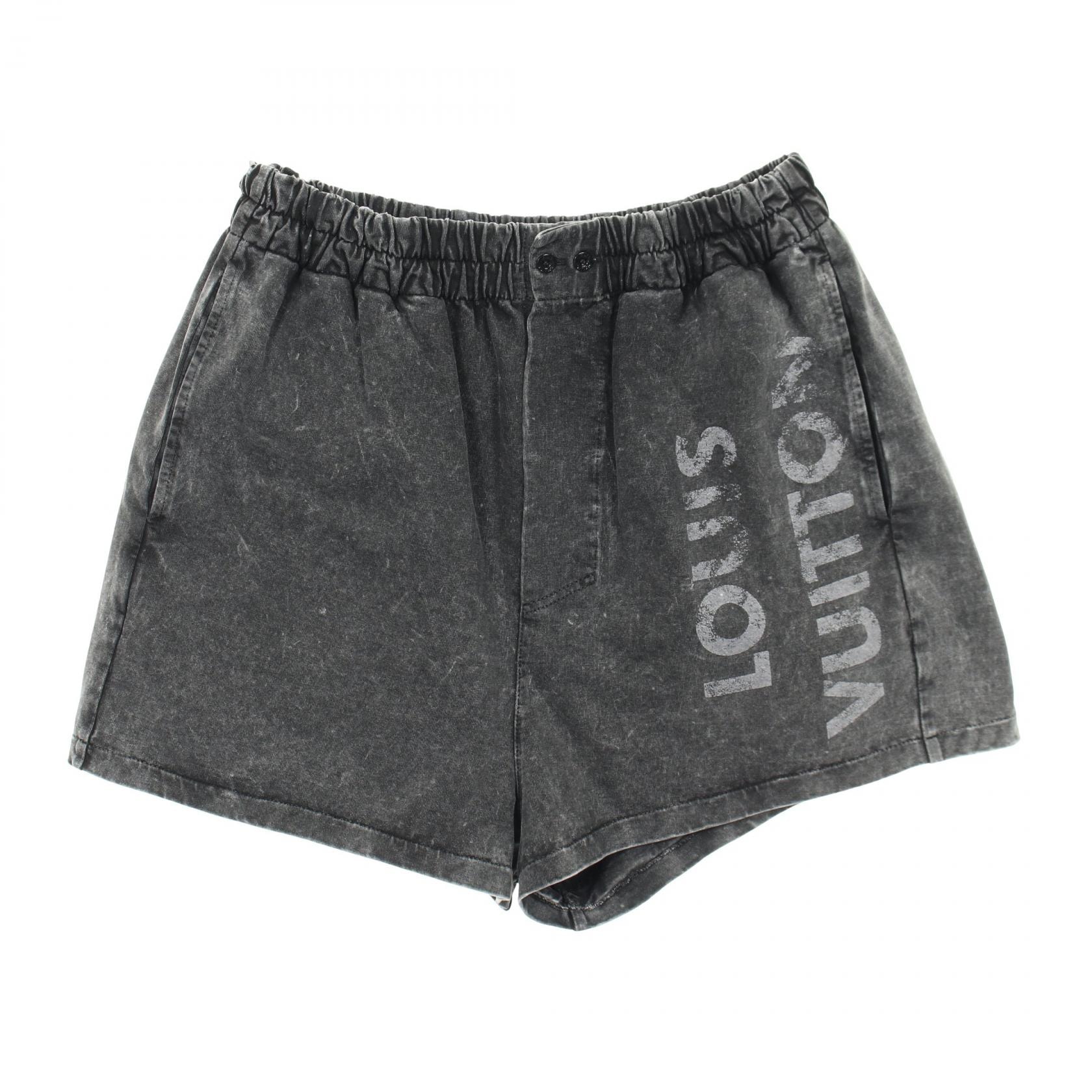 ルイ・ヴィトン LOUIS VUITTON パンツ 衣料品 ボトムス コットン グレー レディース グレー系 RW242WW GPV FRJP01 【中古】