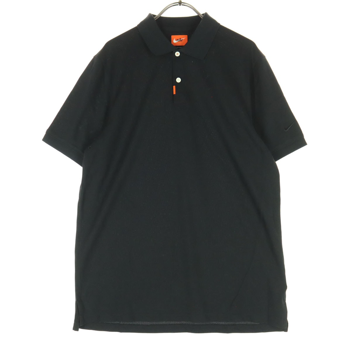 美品 NIKE GOLF ナイキゴルフ ゴルフ 半袖 ポロシャツ M ブラック