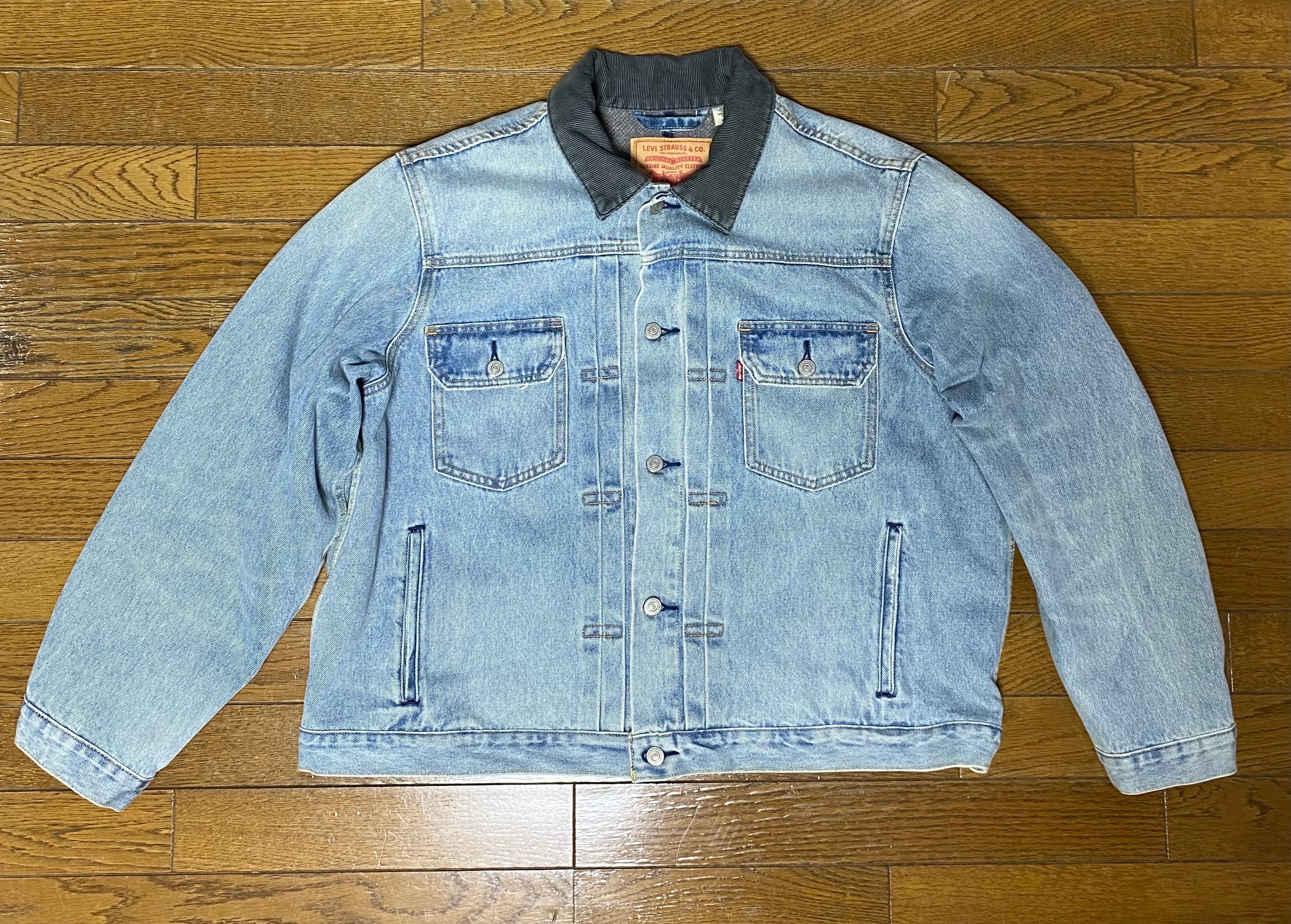 Stussy × LEVI'S Embossed Trucer "Denim" A5215-0000
