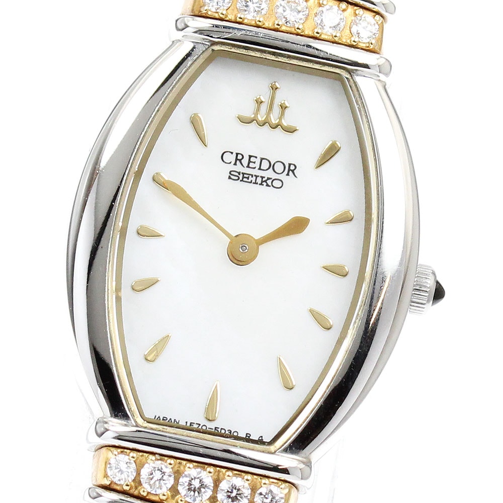 セイコー クレドール 1E70-3B90/GSTE968 レディース 【中古】
