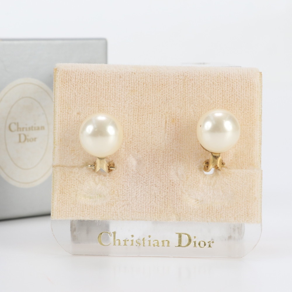 ■美品 クリスチャンディオール パール 調 アクセサリー ファッション