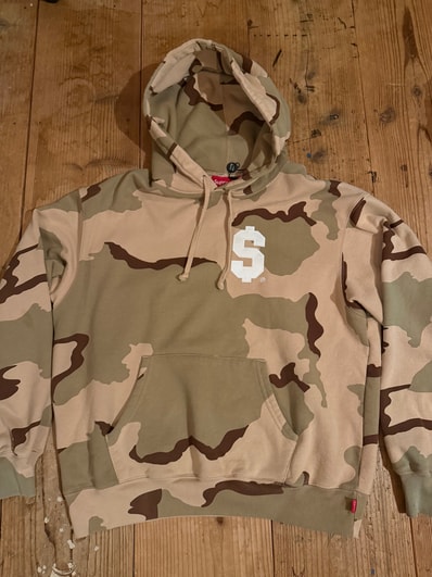 Supreme $ Hooded Sweatshirt "Desert Camo"