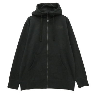 THE NORTH FACE ノースフェイス NT12442 REARVIEW FULL ZIP HOODIE リアビュー フルジップ フーディ パーカー ブラック系 KK L【極上美品】【中古】