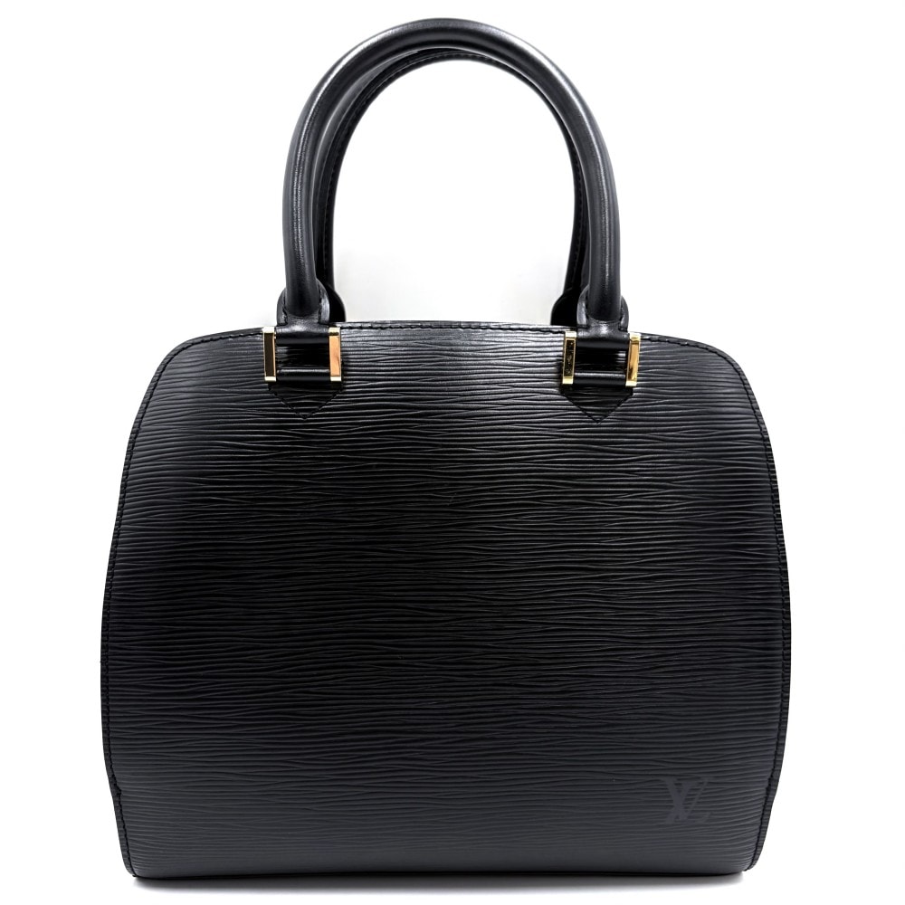 LOUIS VUITTON ルイヴィトン ハンドバッグ エピ ポンヌフ ブラック 黒 M52052    ノワール ゴールド金具 レディース【中古品】