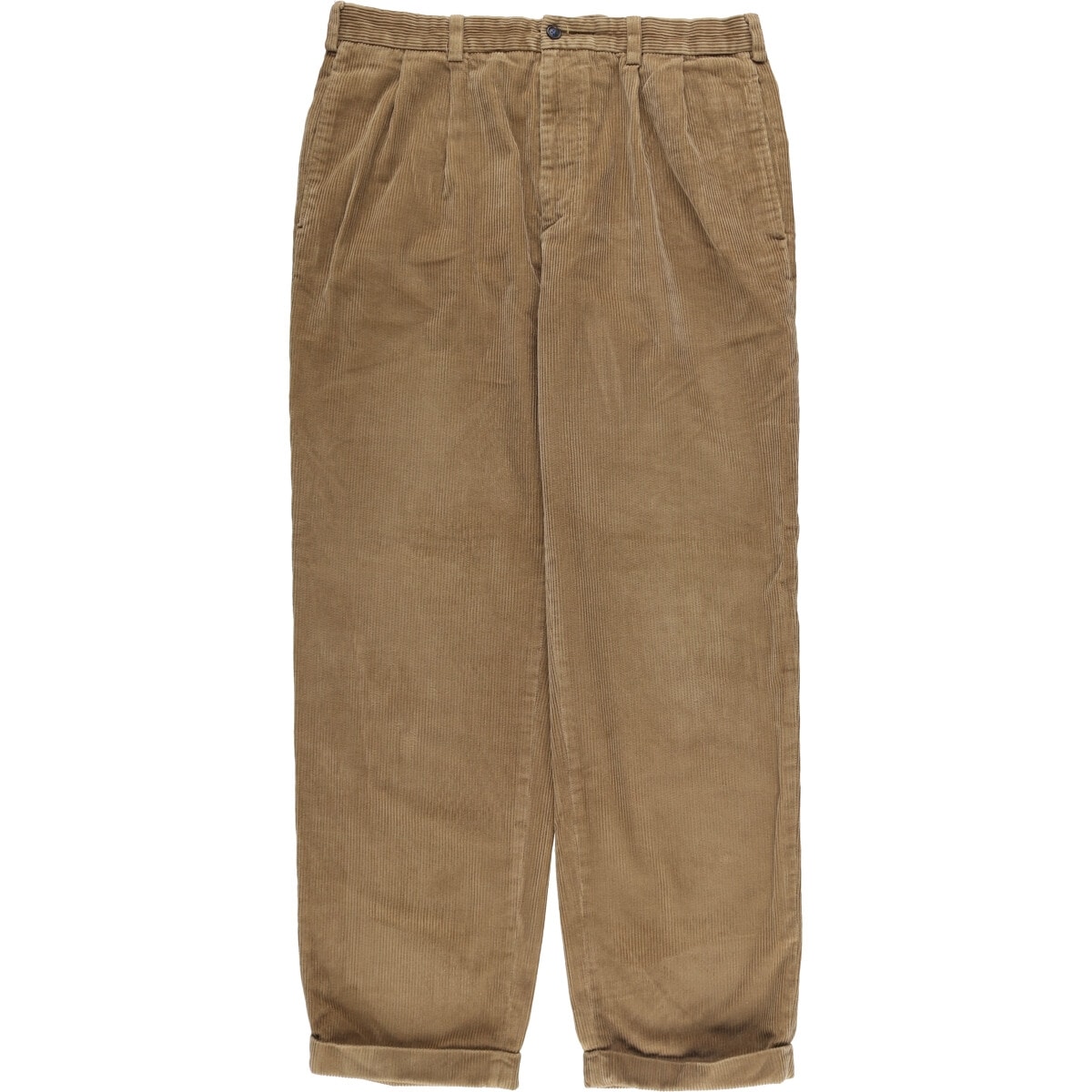 古着 ブルックスブラザーズ Brooks Brothers ELLIOT ツータック コーデュロイパンツ メンズw35相当/eaa589557