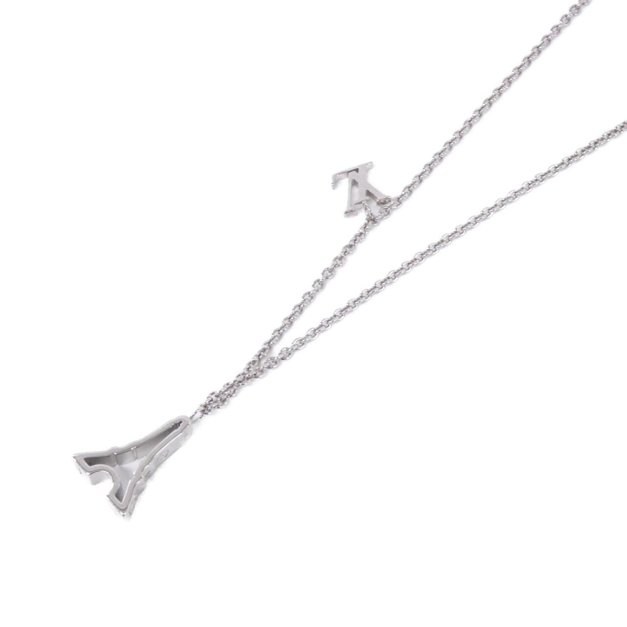 ルイヴィトン ペンダント LV&パリ エッフェルタワー M00523 ネックレス