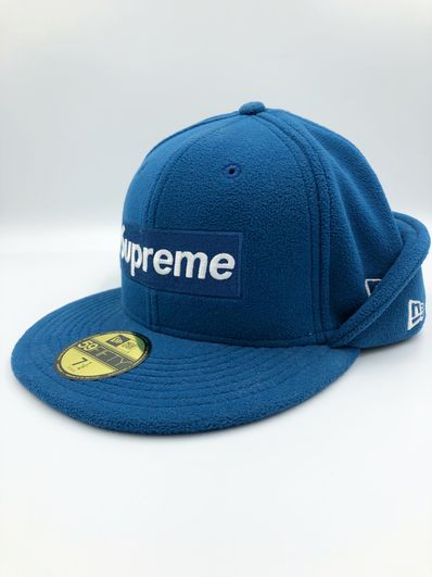 Supreme Polartec Earflap Camp Cap "Navy"