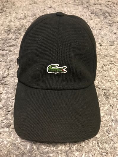 Supreme / Lacoste Pique 6-Panel "Black"