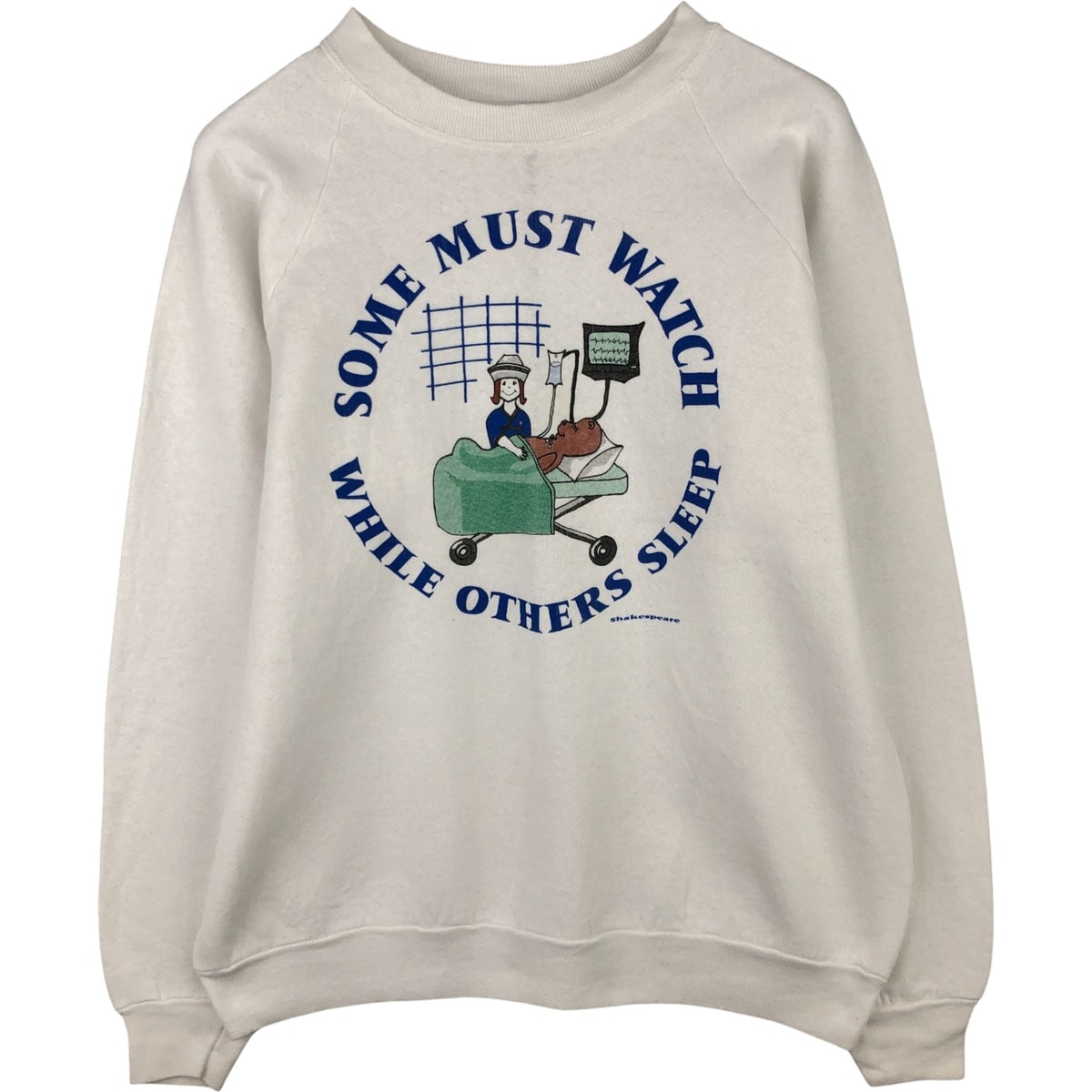 古着 90年代 フルーツオブザルーム FRUIT OF THE LOOM プリントスウェットシャツ トレーナー USA製 レディースL相当 ヴィンテージ/eaa588494