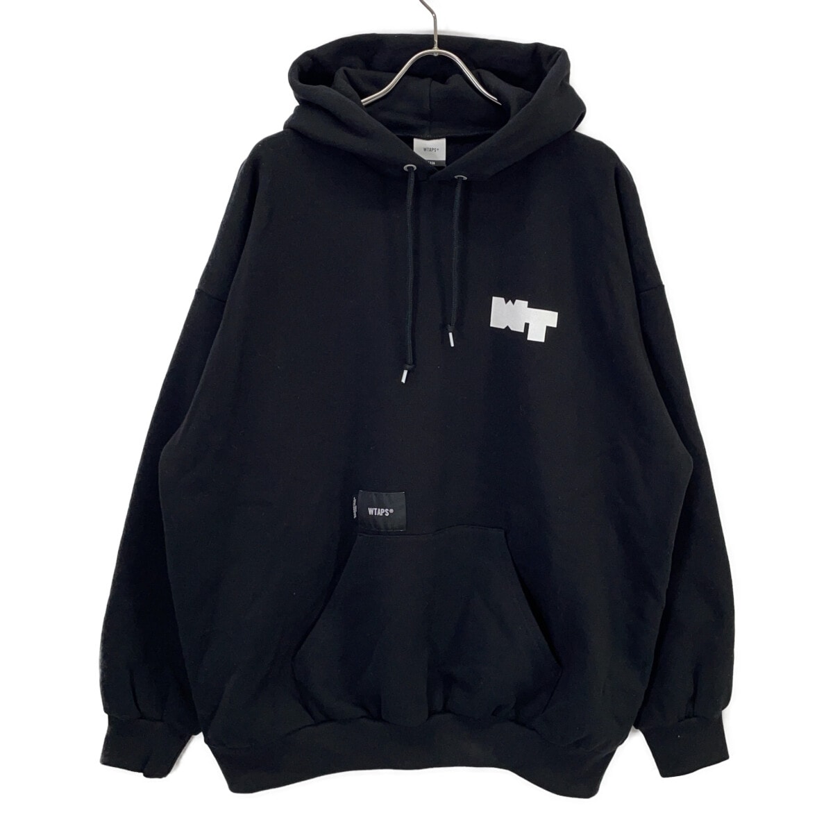 ダブルタップス ブラック PAVILION HOODY プルオーバースウェット 04