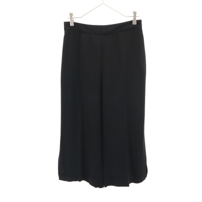 ZARA BASIC ザラベーシック クロップドパンツ S ブラック